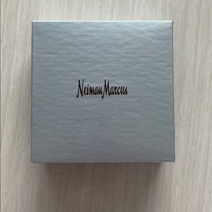 Empty Neiman Marcus box with David Yurman bag